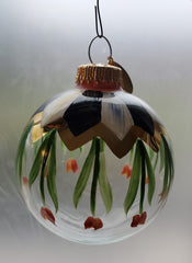 Glass Ornament: Tulip