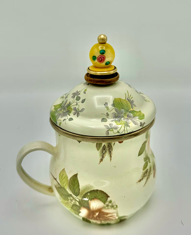 Camp Mackenzie-Childs Floral Lidded Mug