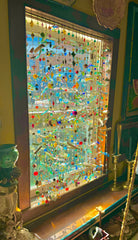 MacKenzie-Childs Glass Shards & Sundries Window Veil