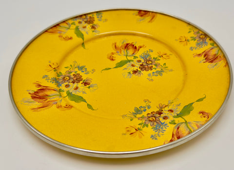 Orange Luncheon Plate