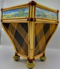 Rattan Waste Basket